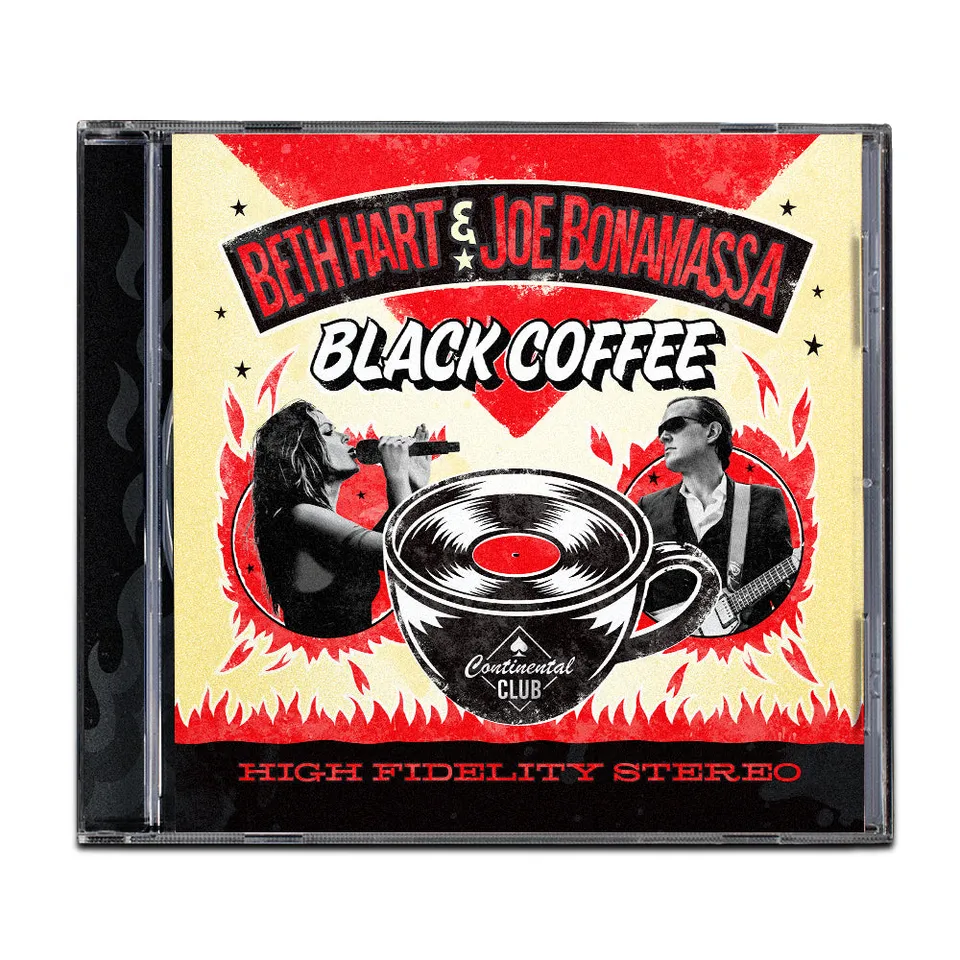 Joe Bonamassa Black Coffee CD Beth Hart 2018 soulcover