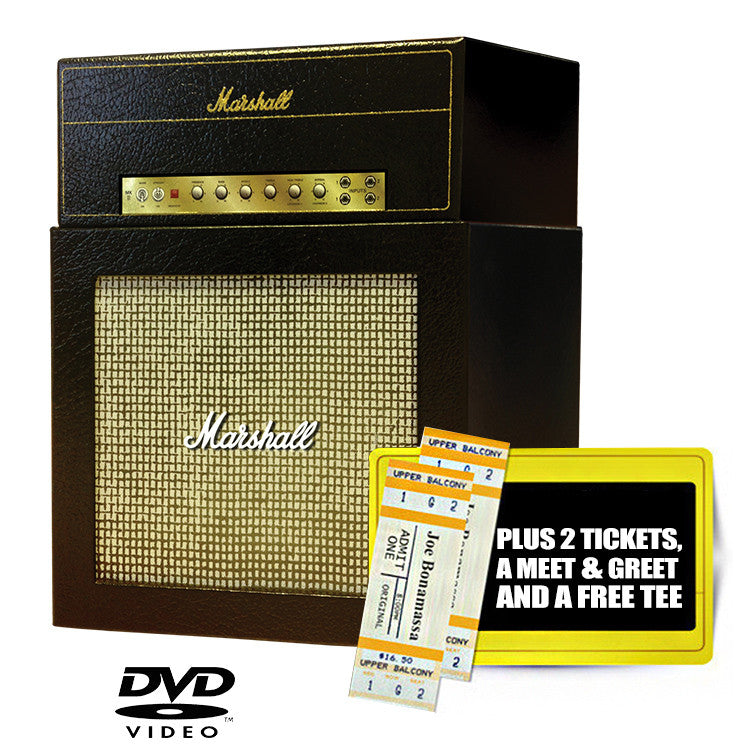 Joe Bonamassa Tour de Force Ultimate Fan Box Set boks 4 DVD + t-skjorte