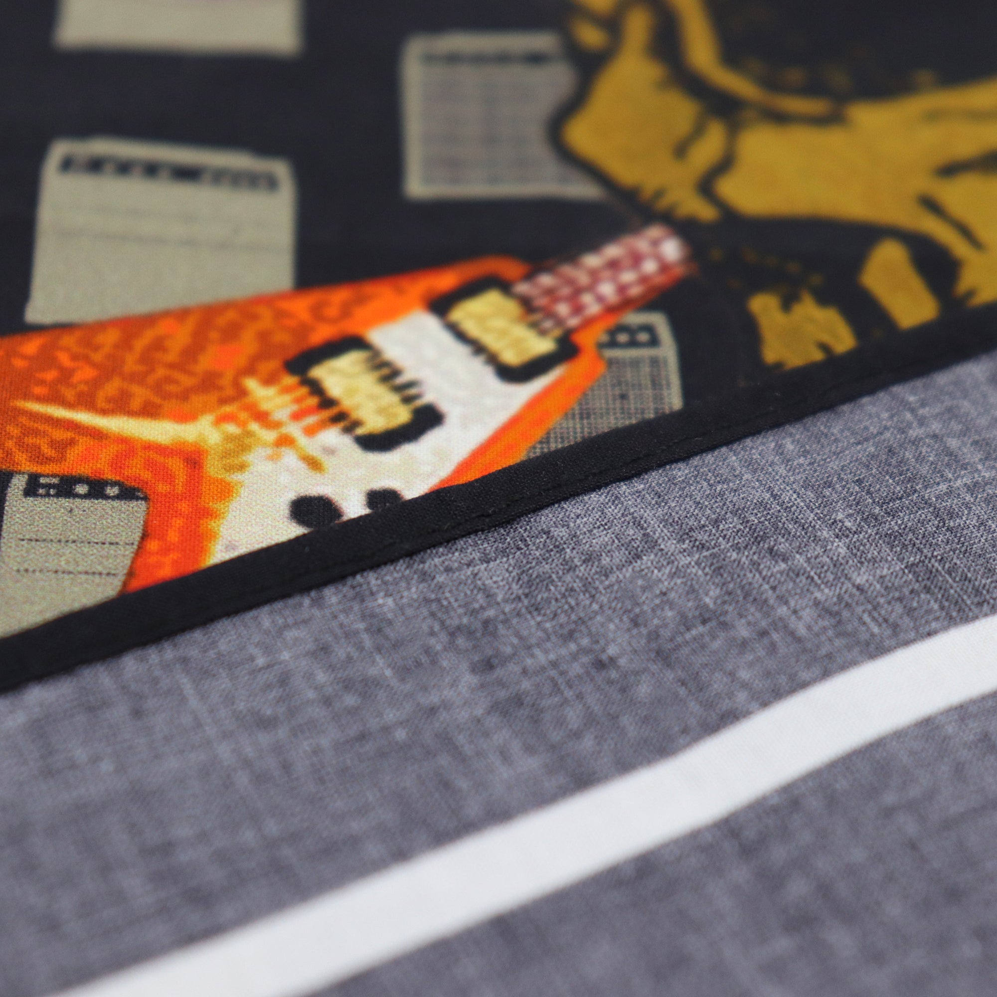 Joe Bonamassa Blues Brotherhood bandana svart bomull