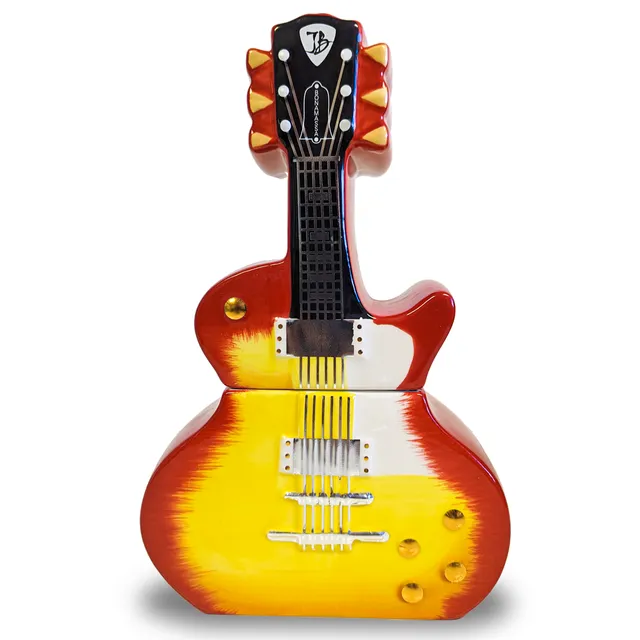 Joe Bonamassa Sunburst kjeksboks keramikk håndmalt
