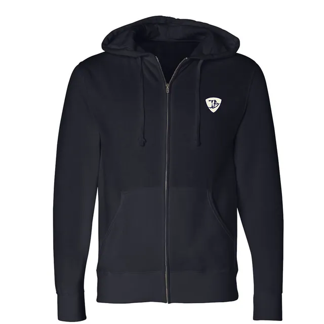 Joe Bonamassa House of Guitars hettegenser zip-up unisex svart