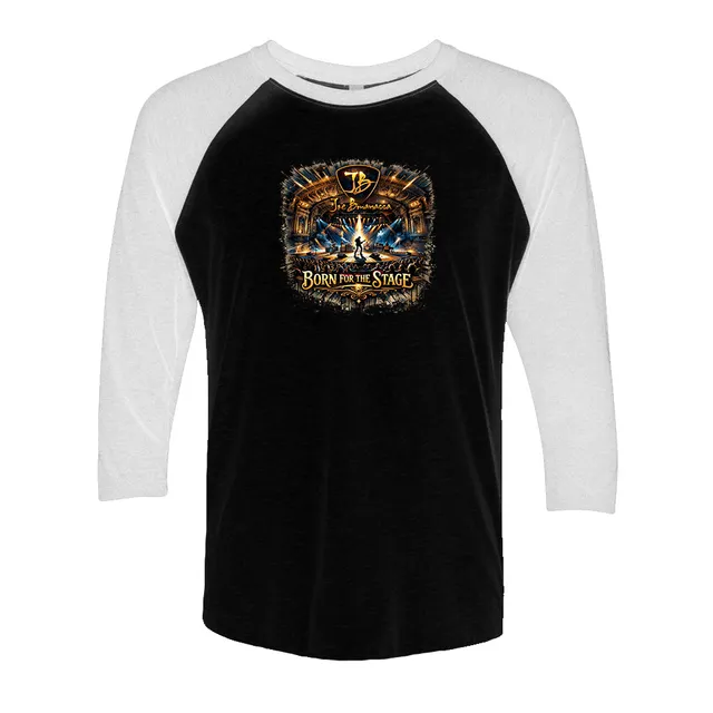 Joe Bonamassa Born For The Stage 3/4 T-skjorte unisex