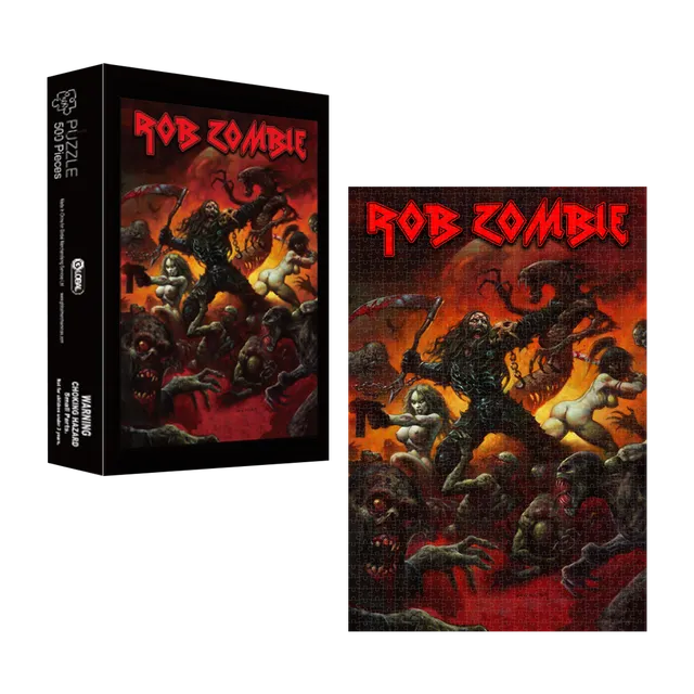 Rob Zombie Zombie Battle puslespill 500 brikker