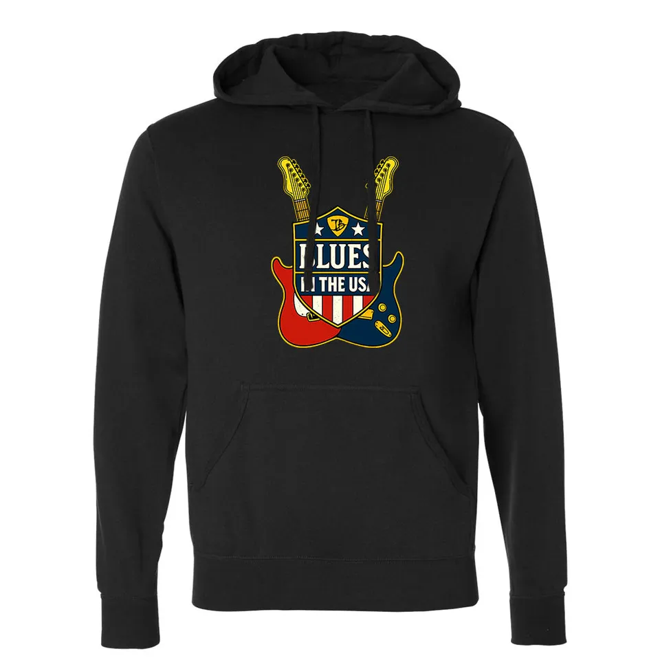 Joe Bonamassa Blues In The USA hettegenser unisex svart