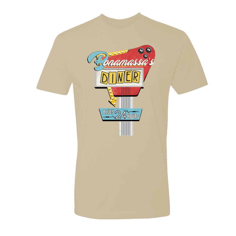 Joe Bonamassa Bonamassa's Diner t-skjorte unisex svart bomull