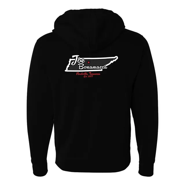 Joe Bonamassa Nerdville hettejakke svart unisex zip
