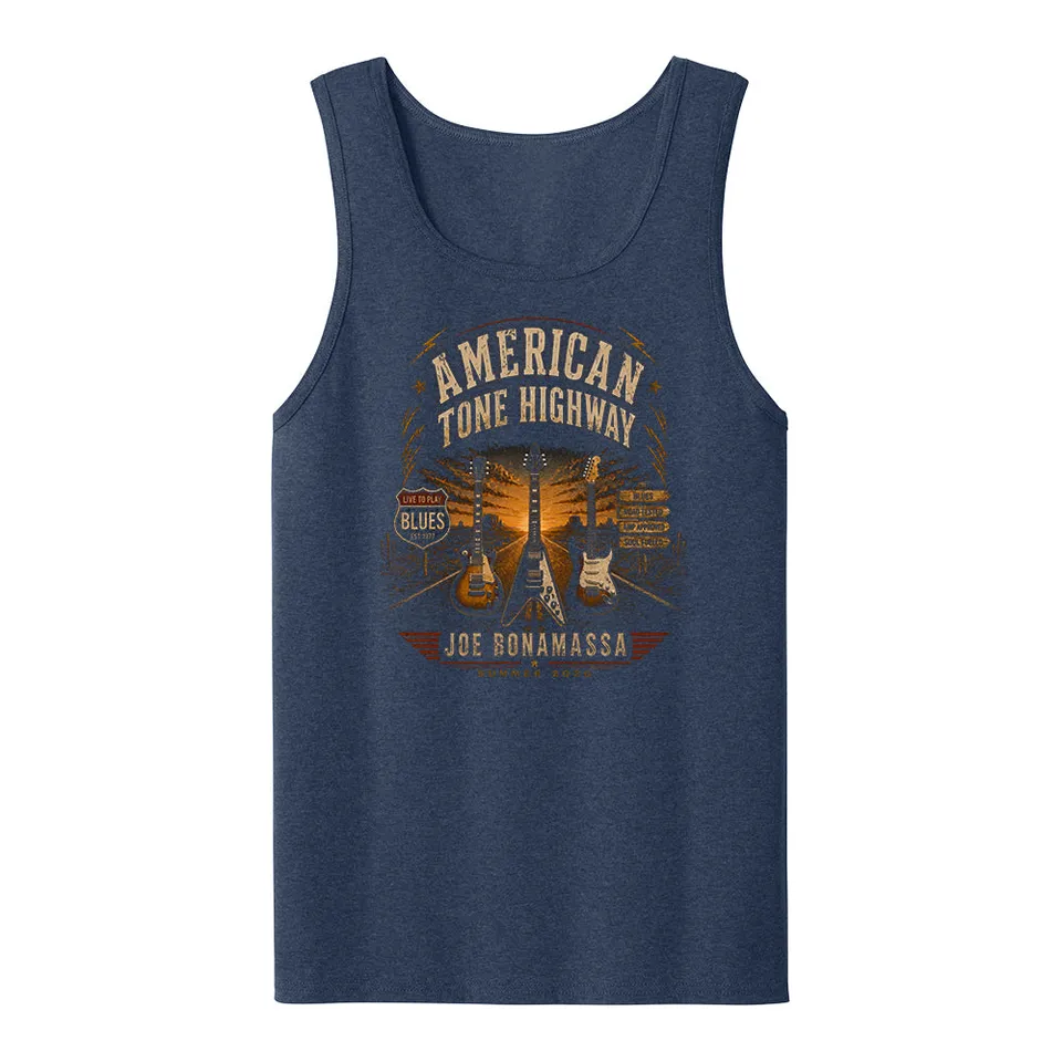 Joe Bonamassa American Tone Highway singlet svart unisex