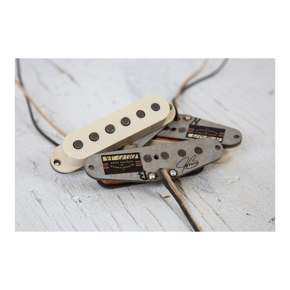 Joe Bonamassa 64 Greenburst Strat pickuper Seymour Duncan