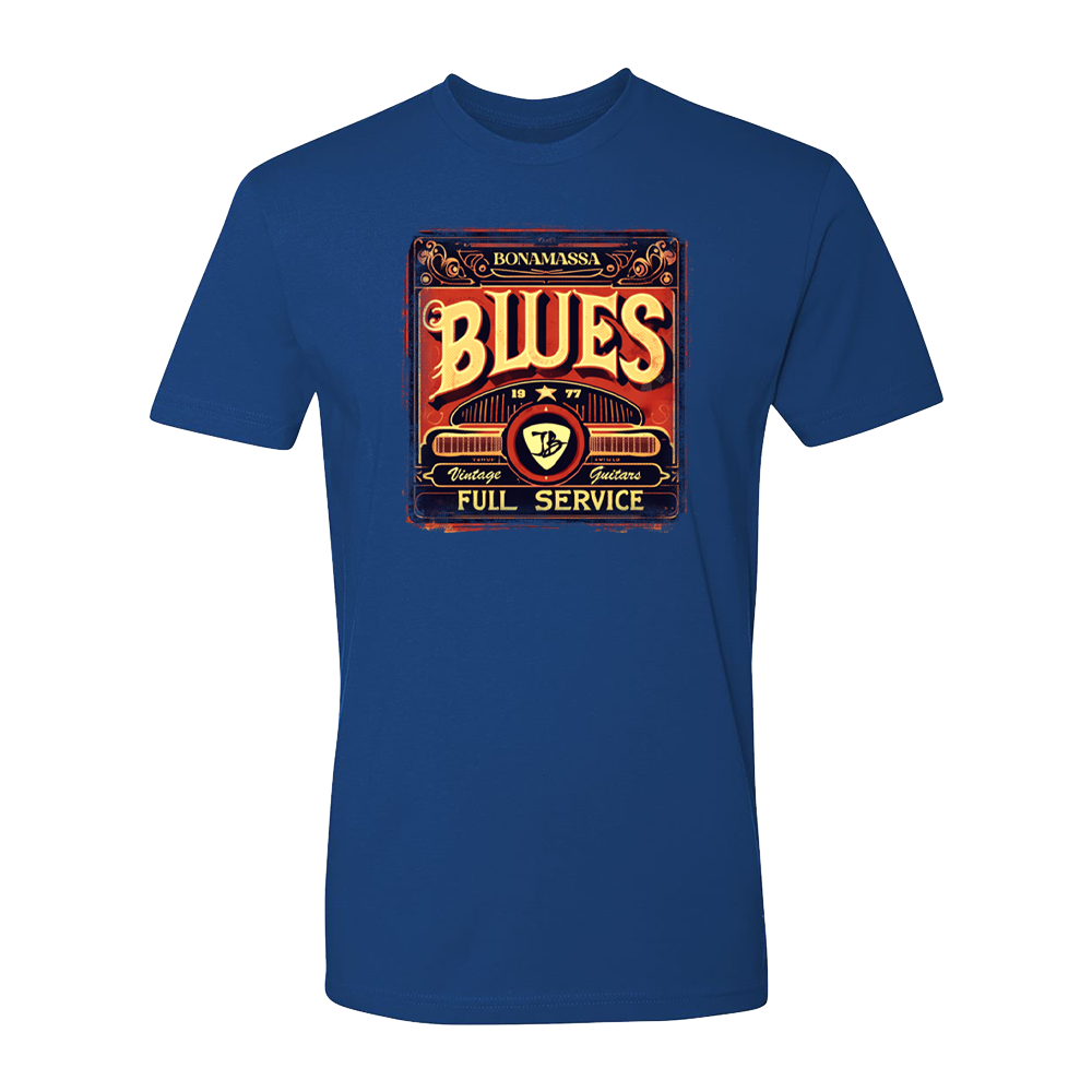 Joe Bonamassa Full Service Blues t-skjorte unisex bomull