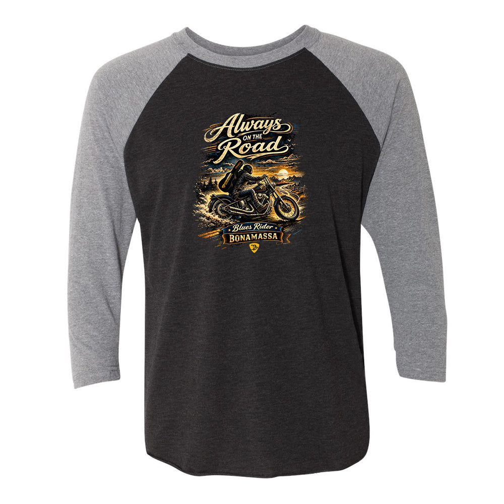 Joe Bonamassa Blues Rider 3/4 Sleeve t-skjorte unisex