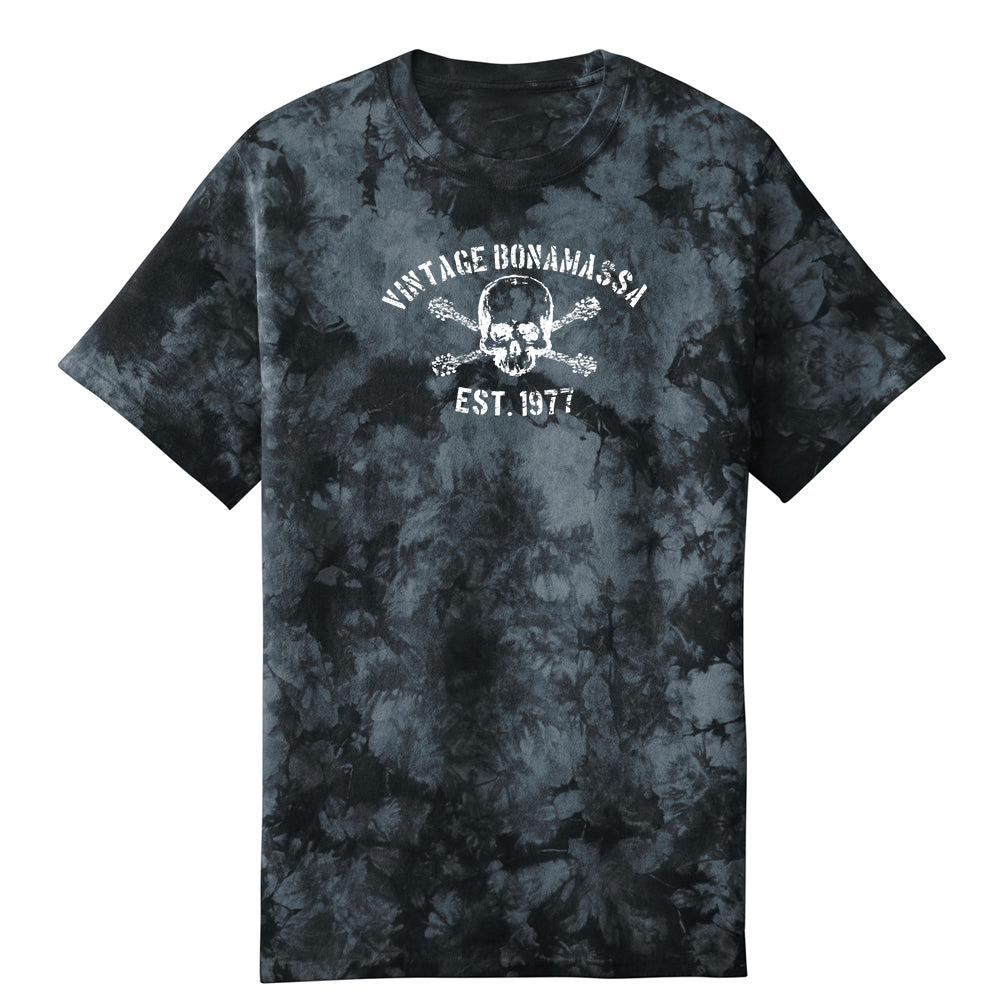 Joe Bonamassa JB Vintage Crystal Tie Dye t-skjorte unisex bomull