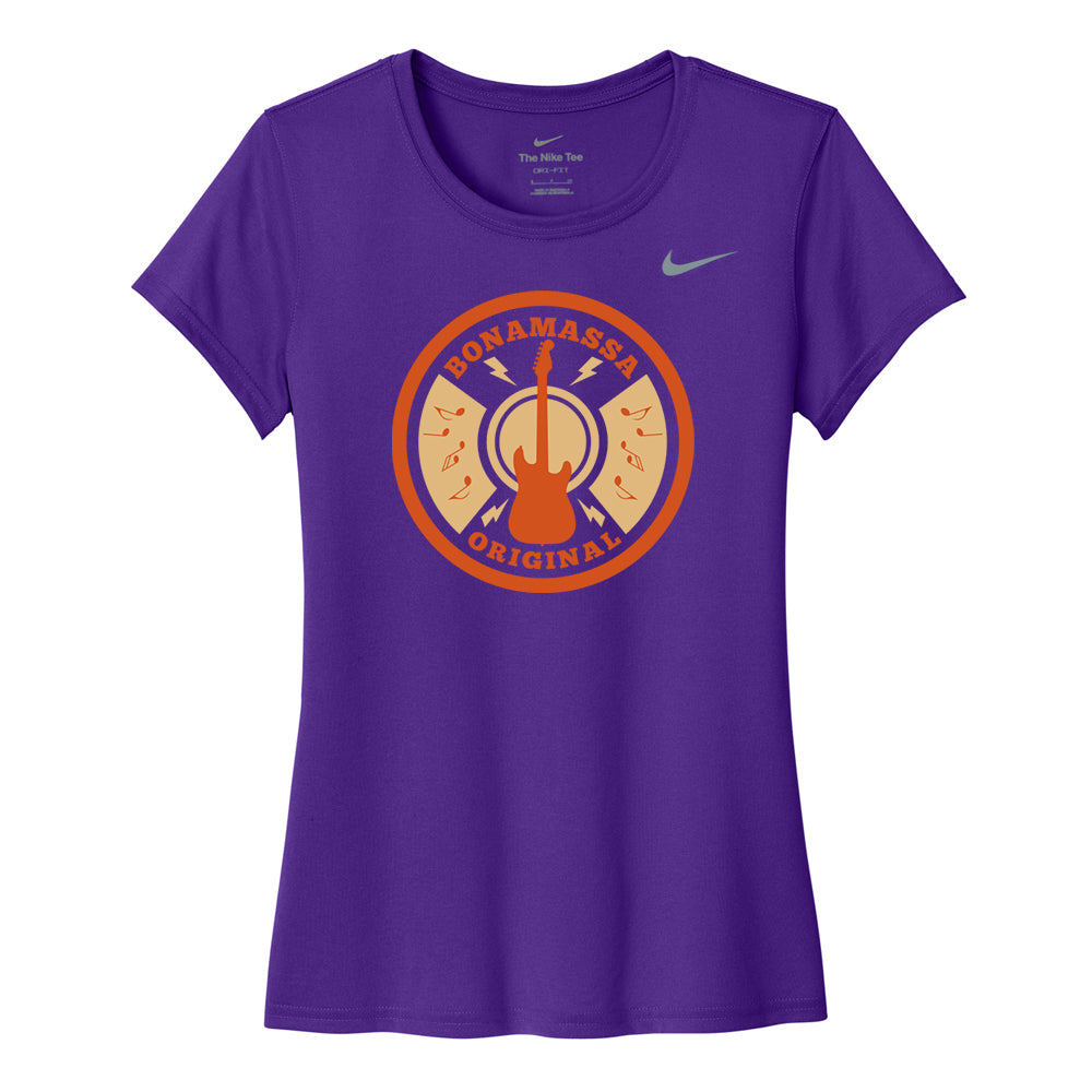 Joe Bonamassa Nike rLegend t-skjorte dame svart Dri-FIT