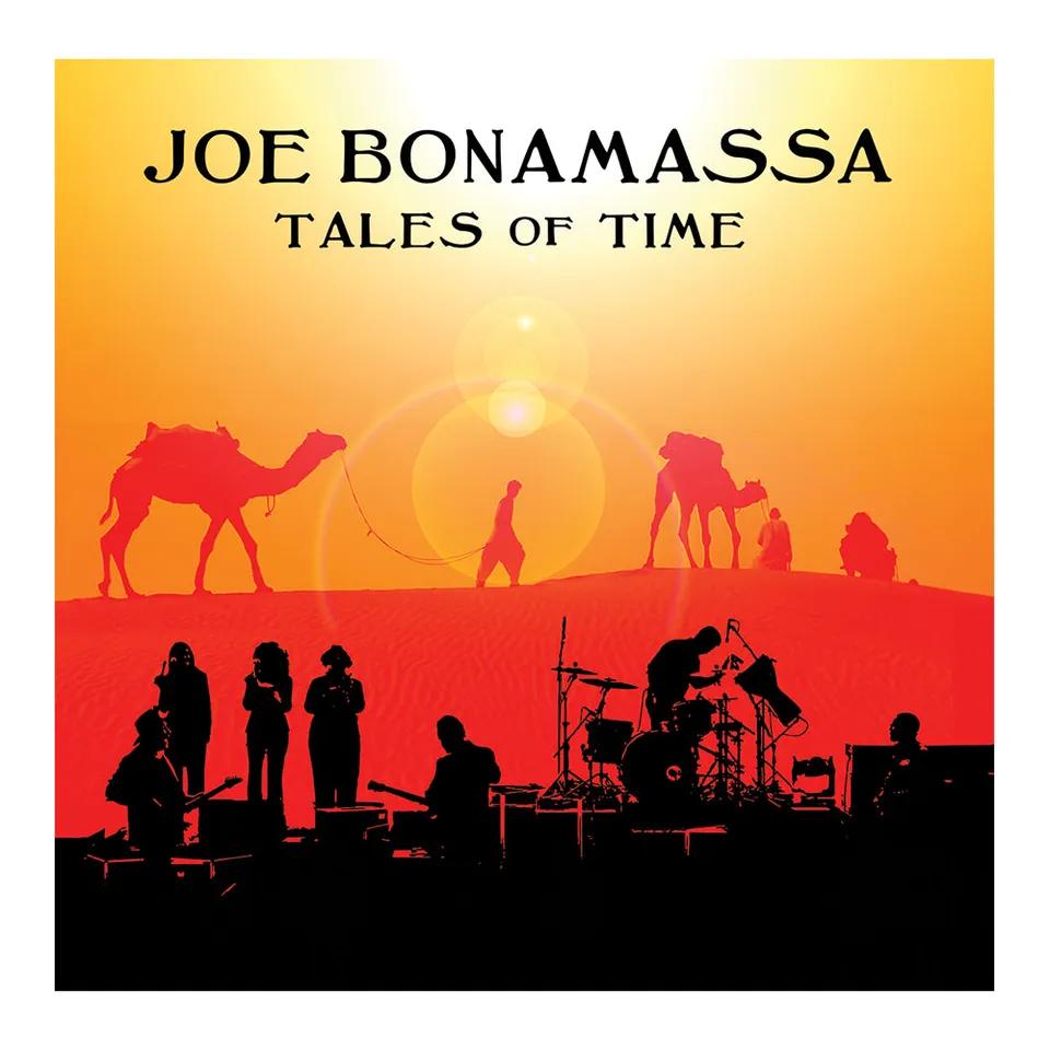 Joe Bonamassa Tales of Time klistremerke 10x10 cm vinyl