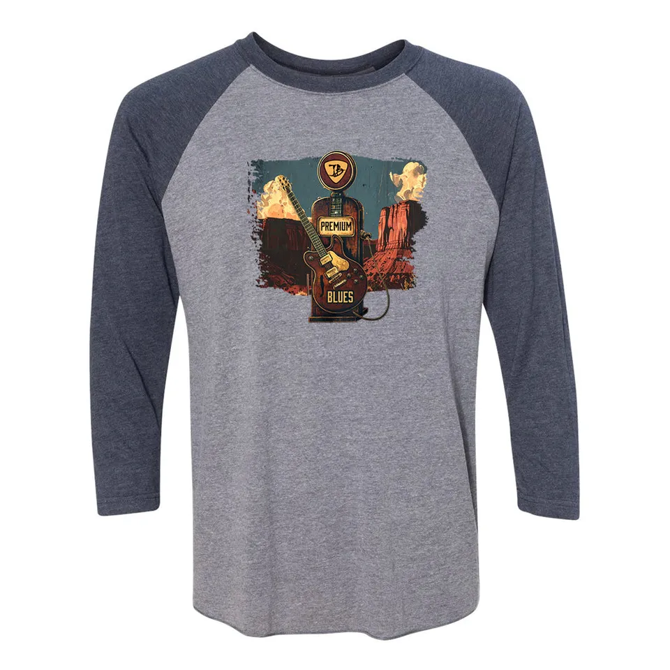 Joe Bonamassa Fueled By The Blues t-skjorte unisex 3/4