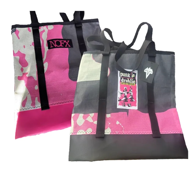 NOFX Final Tour Banner Tote handlenett vinyl 1/1