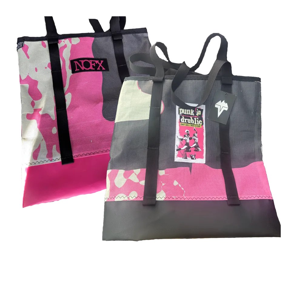 NOFX Final Tour Banner Tote handlenett vinyl 1/1
