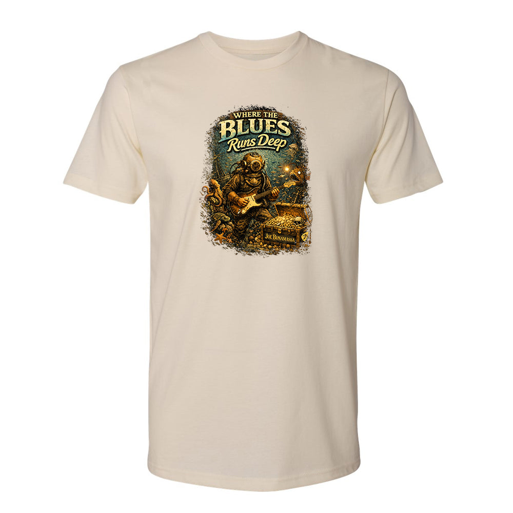 Joe Bonamassa Blues Runs Deep t-skjorte bomull unisex