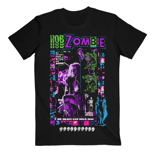 Rob Zombie No Grave Tee T-skjorte satantrykk