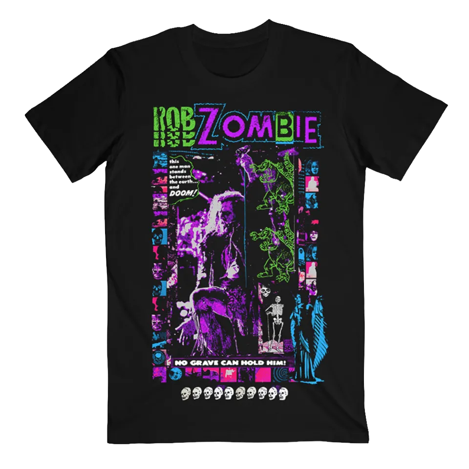 Rob Zombie No Grave Tee T-skjorte satantrykk
