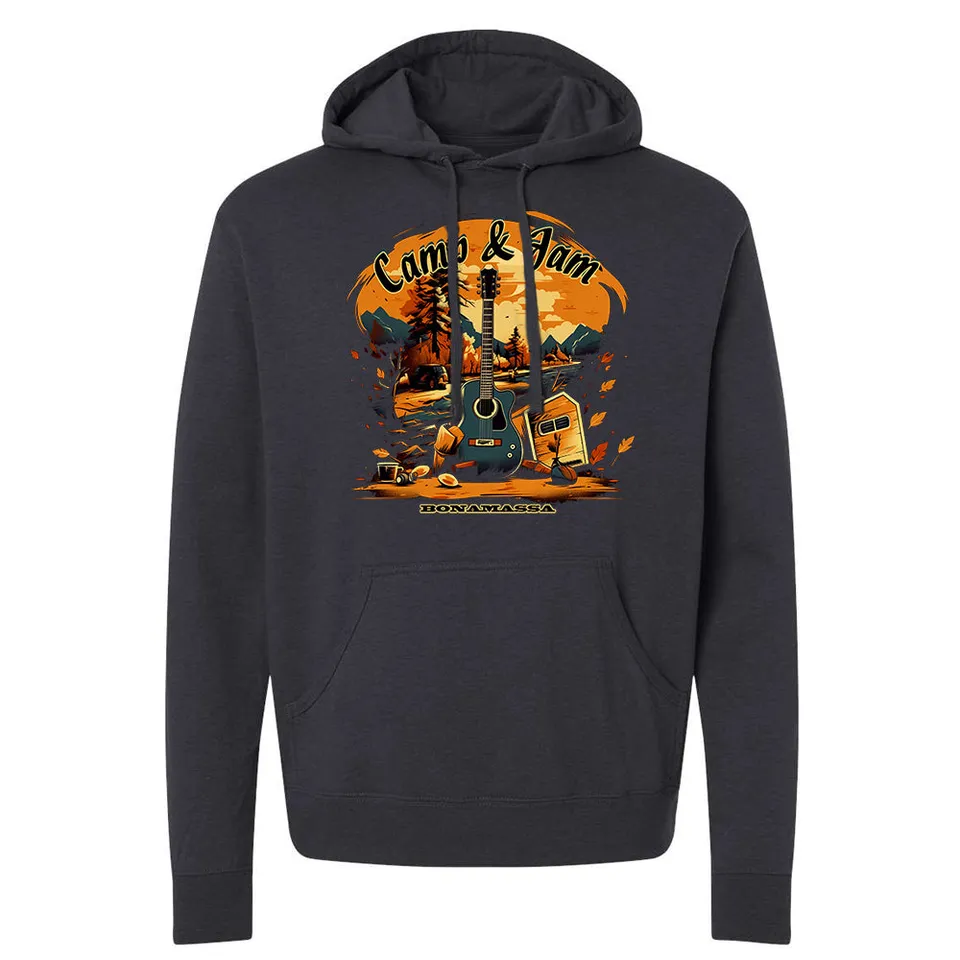 Joe Bonamassa Camp & Jam hettegenser unisex svart