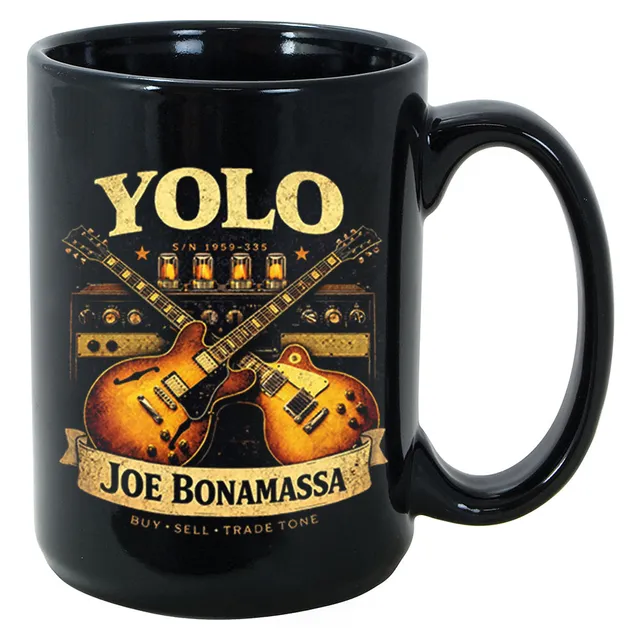 Joe Bonamassa Yolo Blues krus 11oz keramikk
