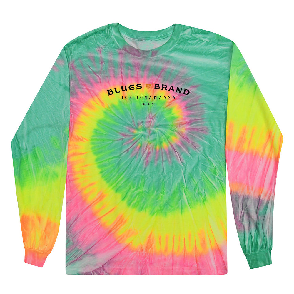 Joe Bonamassa Blues Brand tie-dye langermet cotton candy