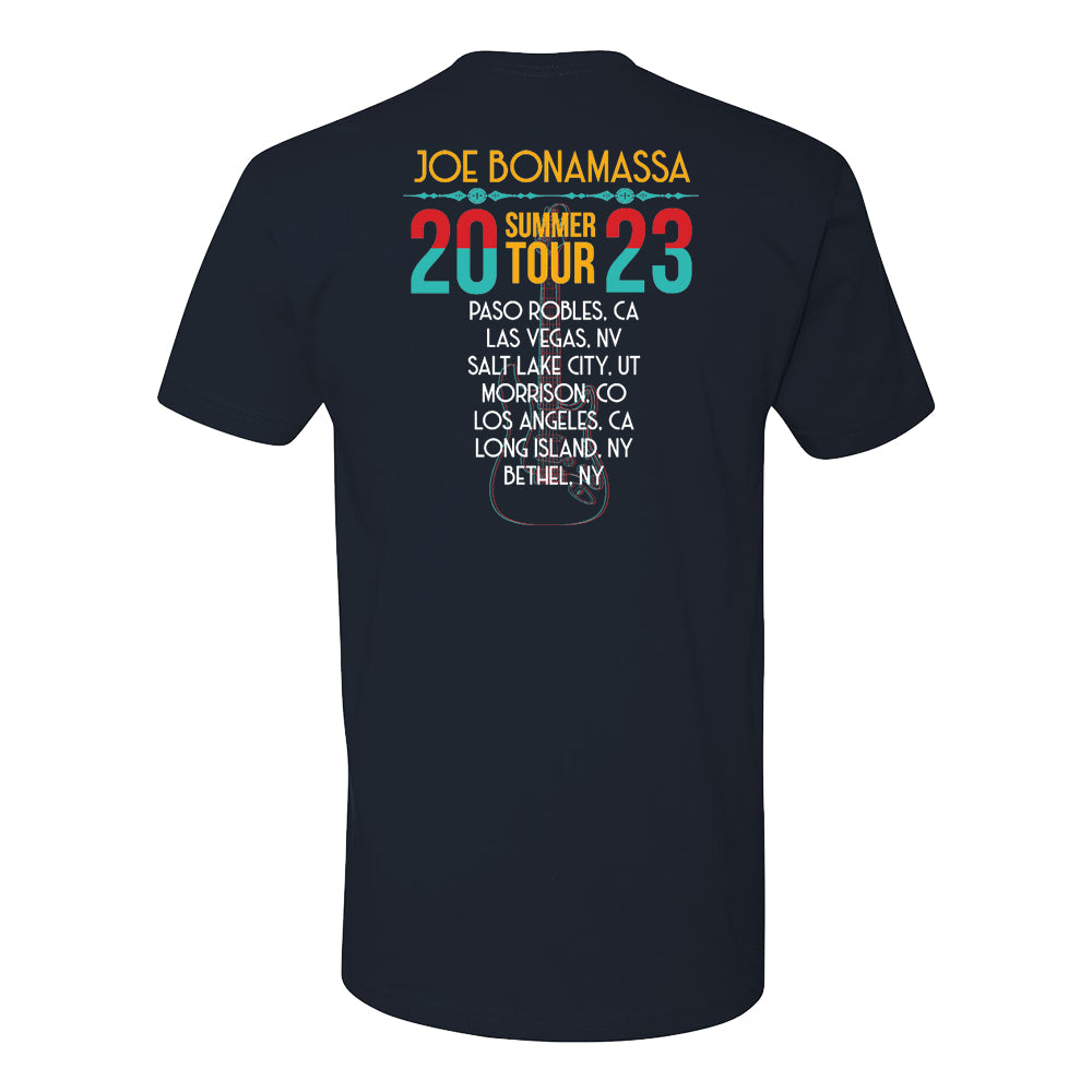 Joe Bonamassa 2023 U.S. Summer Tour t-skjorte unisex