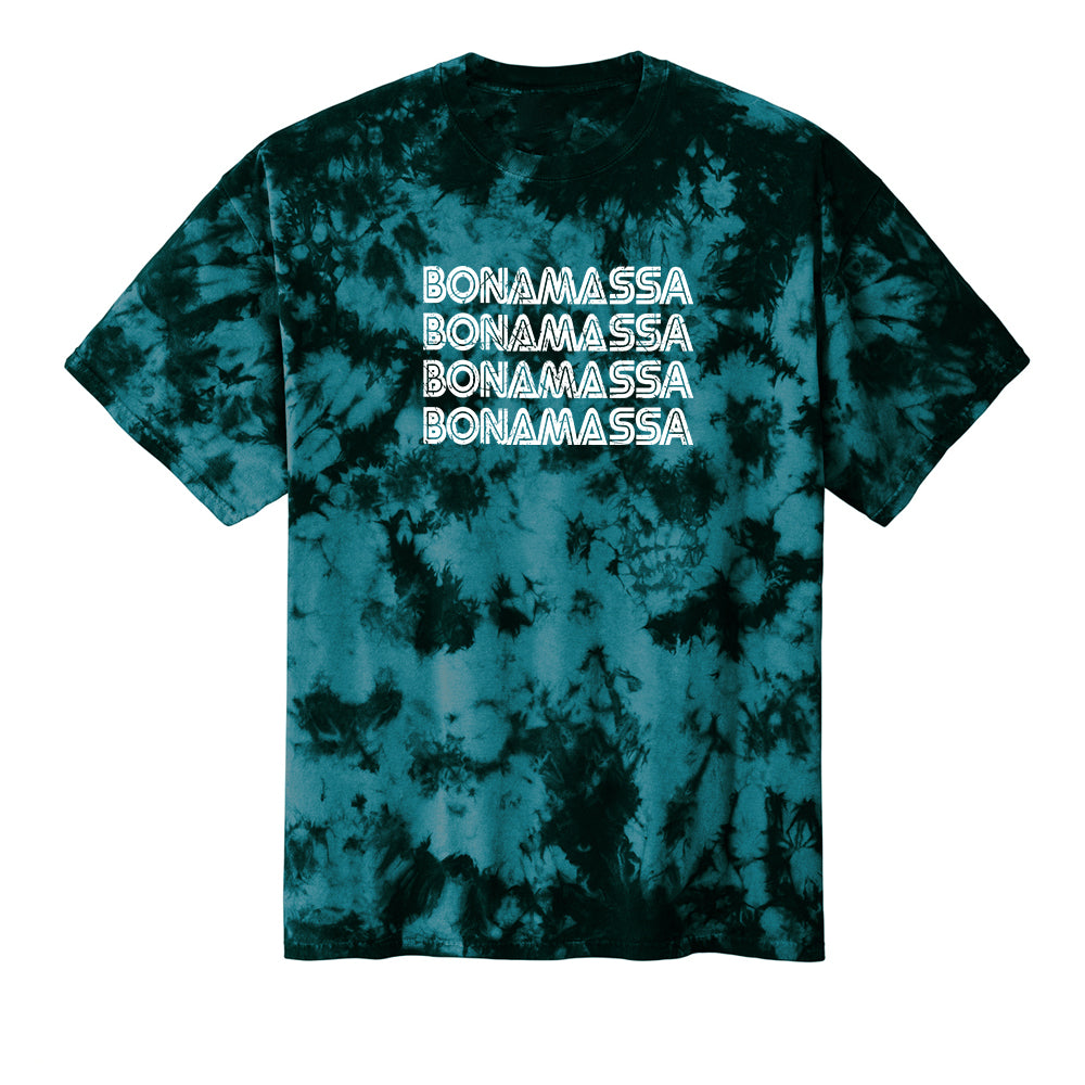 Joe Bonamassa Quadamassa Crystal tie-dye t-skjorte unisex