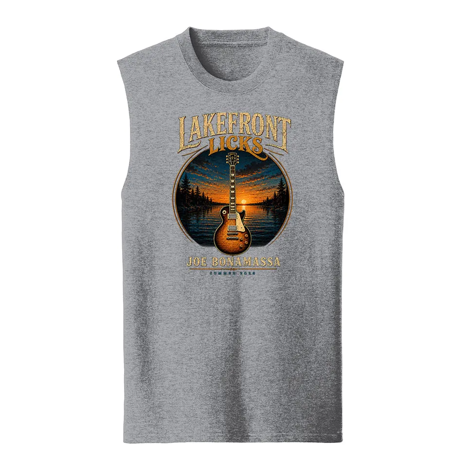 Joe Bonamassa Lakefront Licks singlet herre bomull svart