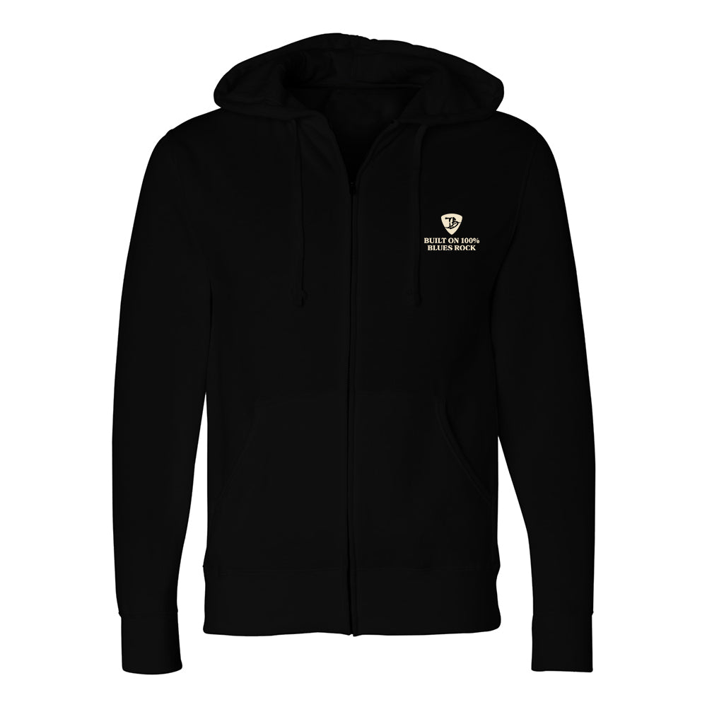Joe Bonamassa JB Electric Blues zip-hoodie svart glidelås