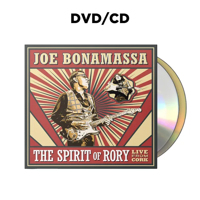 Joe Bonamassa Spirit Of Rory Live Cork DVD/CD 2026