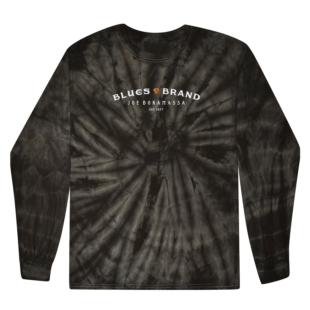 Joe Bonamassa Blues Brand langermet t-skjorte tie-dye bomull