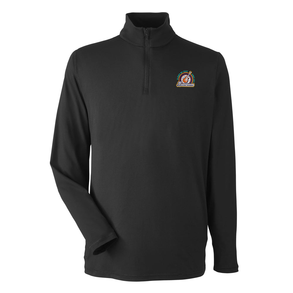 Joe Bonamassa Sunburst Puma quarter-zip svart stretch