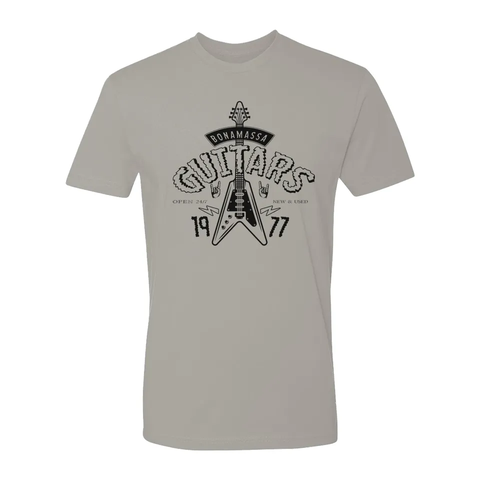 Joe Bonamassa Guitar Shockz t-skjorte unisex bomull