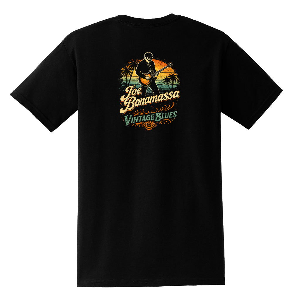 Joe Bonamassa Vintage Blues Pocket T-skjorte unisex bomull