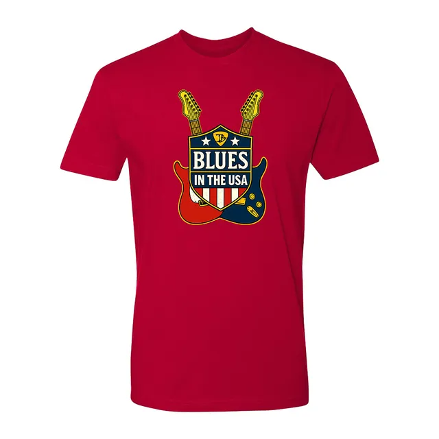 Joe Bonamassa Blues In The USA t-skjorte svart