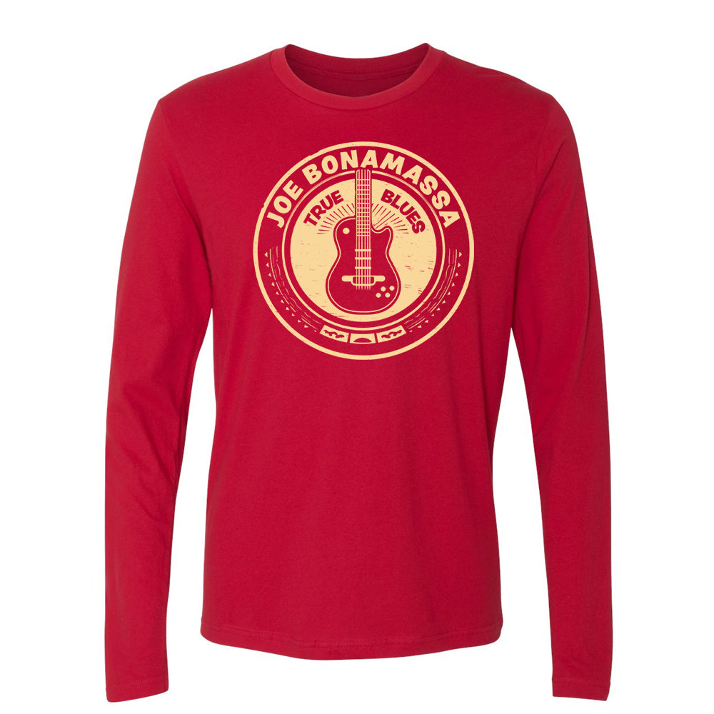Joe Bonamassa True Blues langermet trøye svart fitted