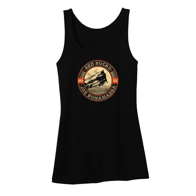 Joe Bonamassa 2024 Red Rocks singlet dame