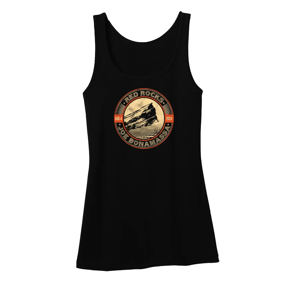 Joe Bonamassa 2024 Red Rocks singlet dame