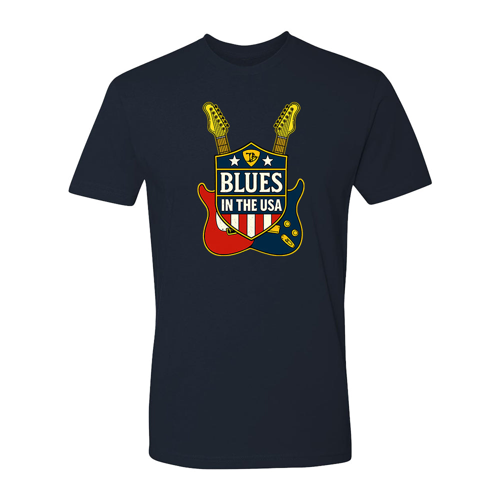 Joe Bonamassa Blues In The USA t-skjorte svart