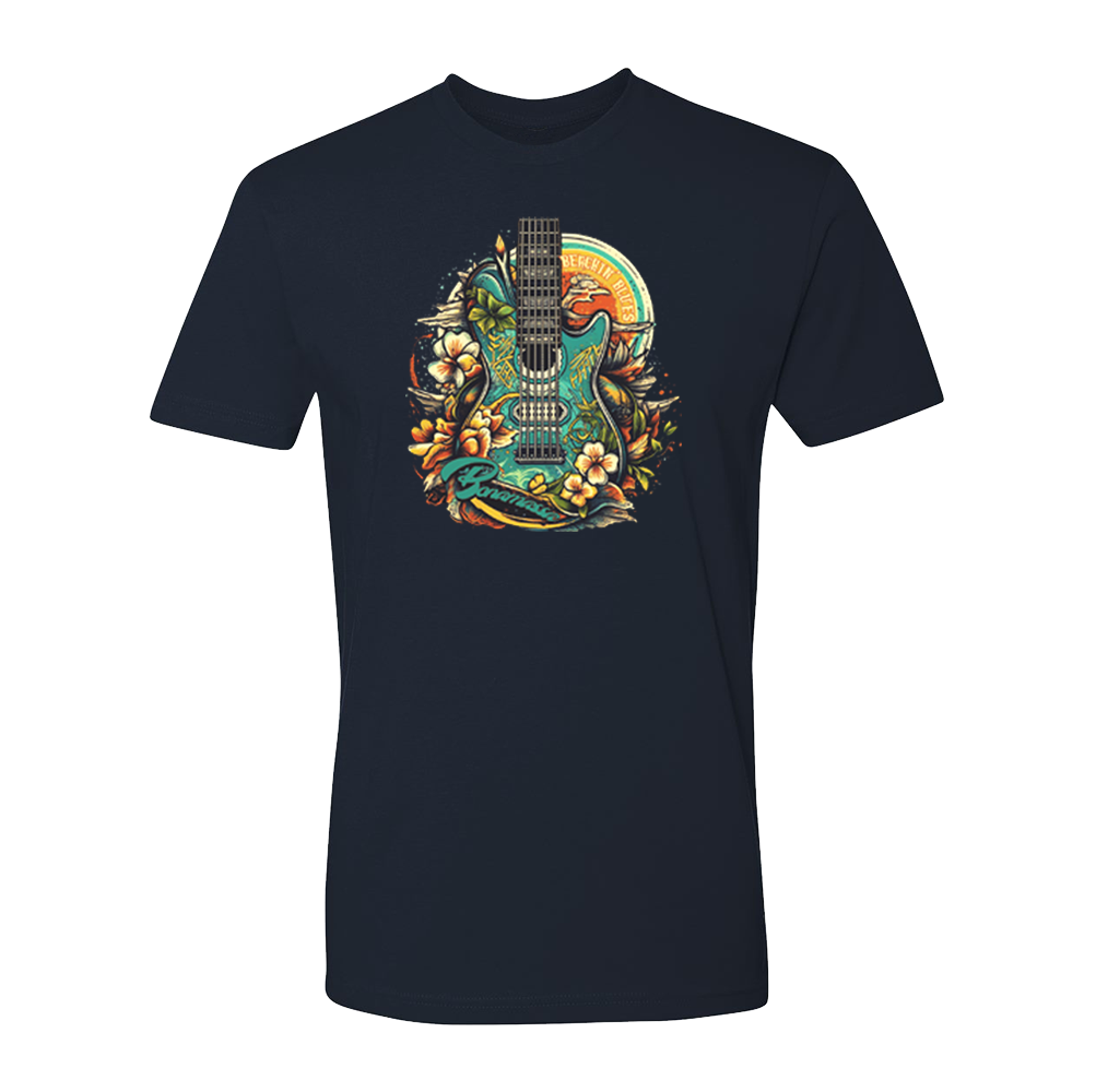 Joe Bonamassa Beachin' Blues t-skjorte unisex navy bomull