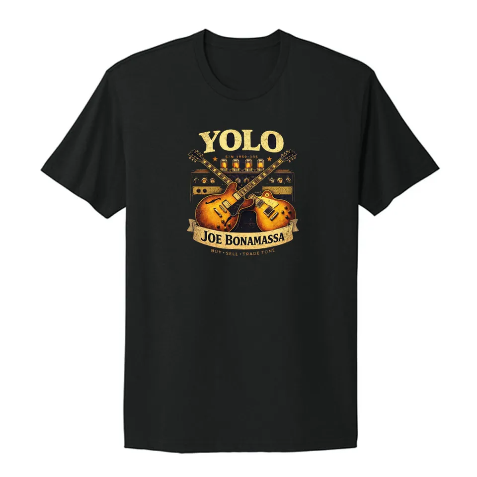 Joe Bonamassa Yolo Blues t-skjorte unisex bomull