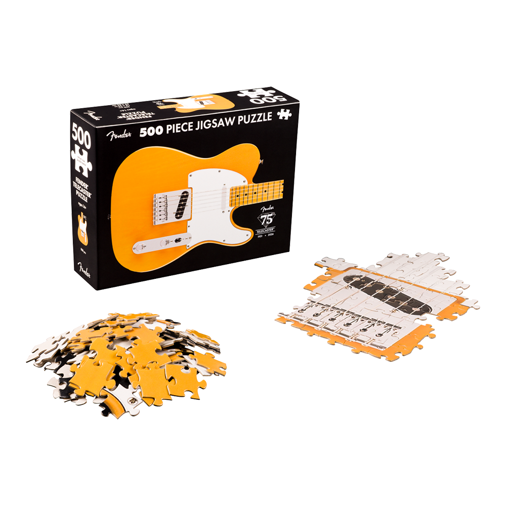 Fender 75th Anniversary Telecaster puslespill 500 brikker