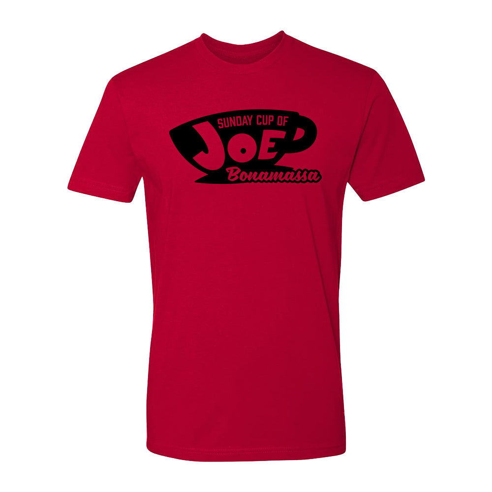 Joe Bonamassa Sunday Cup Of Joe t-skjorte svart bomull