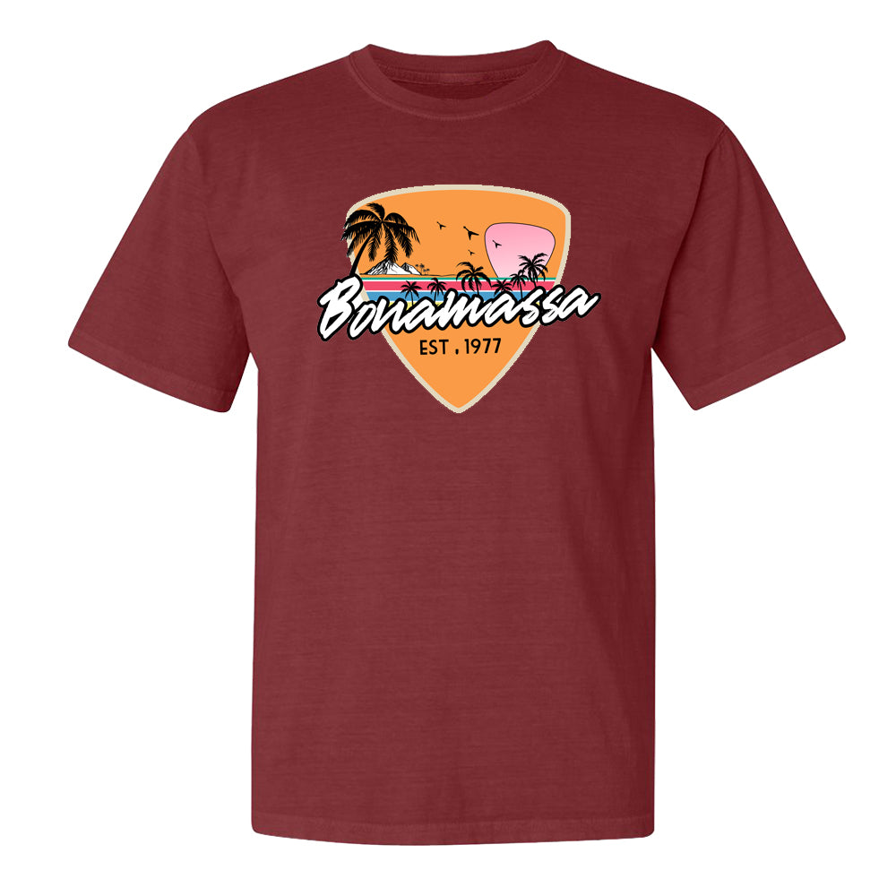 Joe Bonamassa Blues Sunset t-skjorte unisex svart bomull