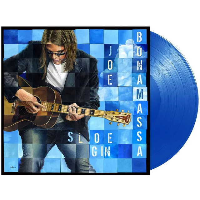 Joe Bonamassa Sloe Gin vinylplate blå 180g LP