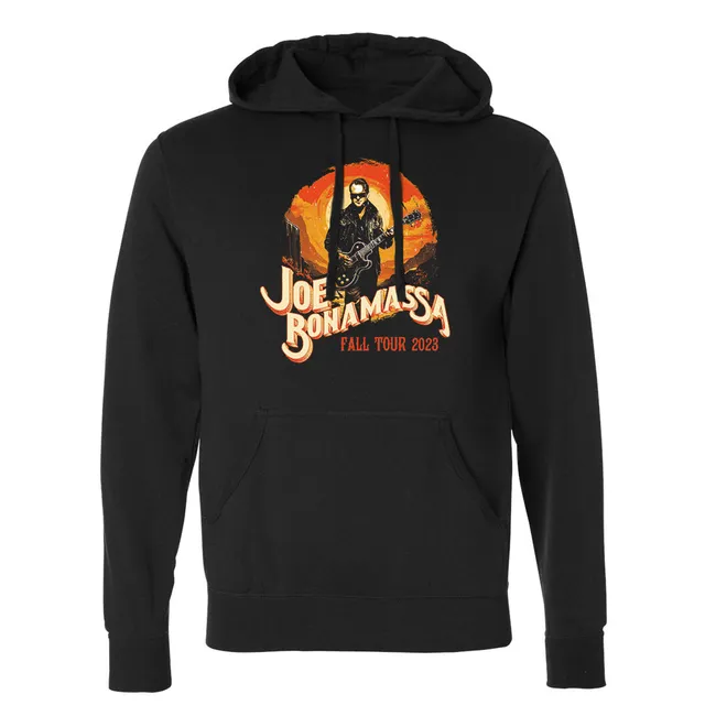 Joe Bonamassa 2023 U.S. Fall Tour Serenade hettegenser svart unisex
