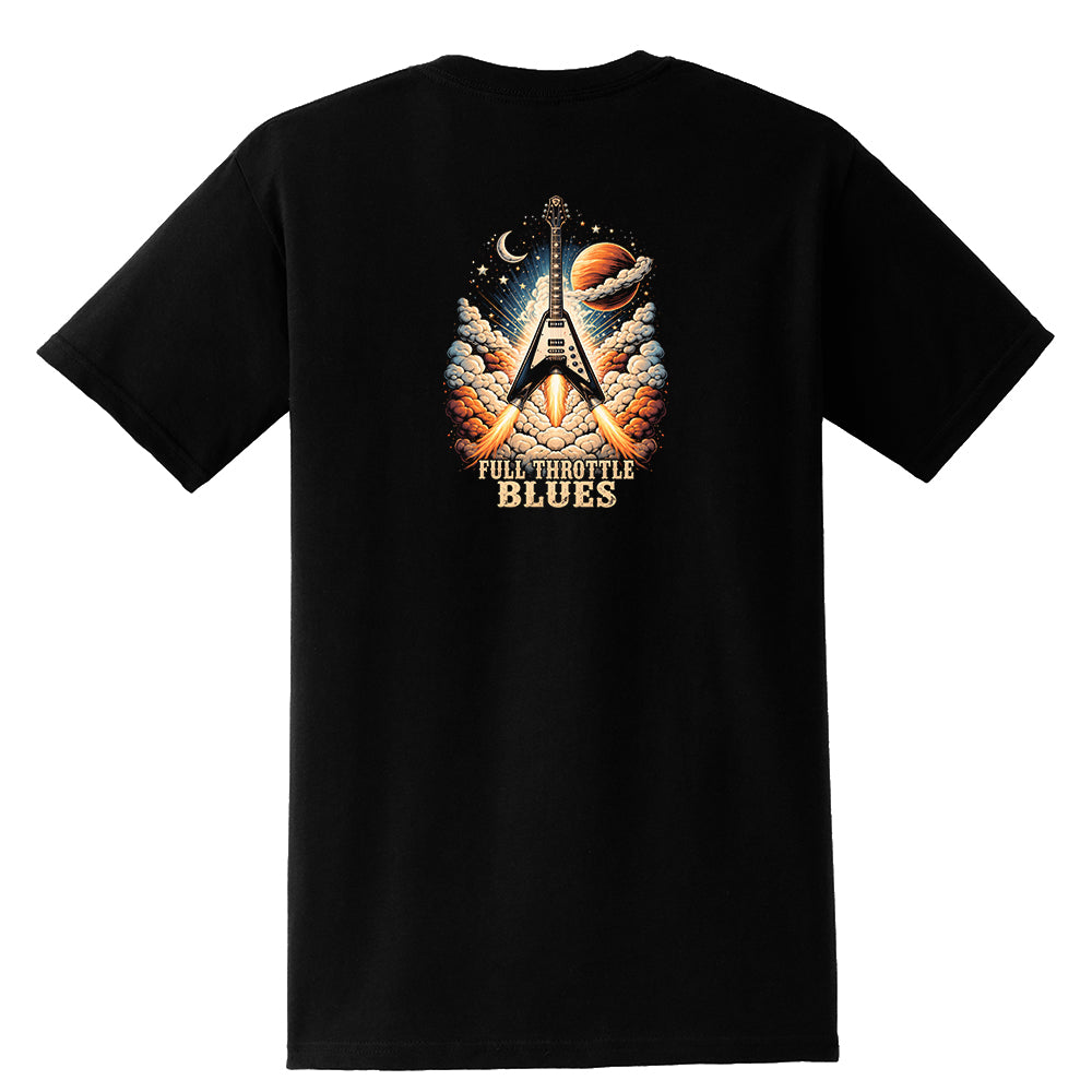 Joe Bonamassa Full Throttle Blues Pocket t-skjorte unisex bomull