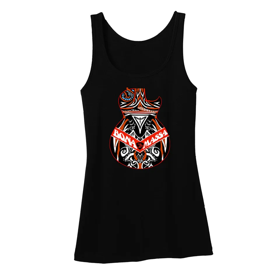 Joe Bonamassa Tribal Guitar singlet svart dame