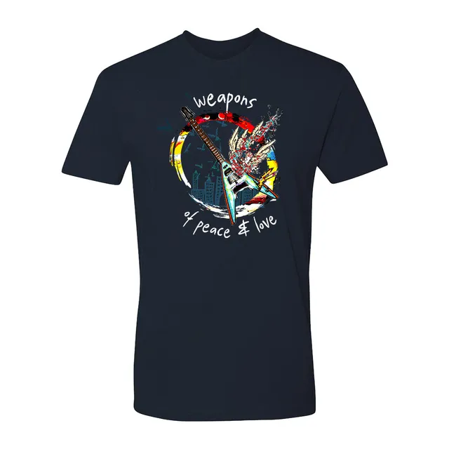 Joe Bonamassa Weapons of Love and Peace t-skjorte svart